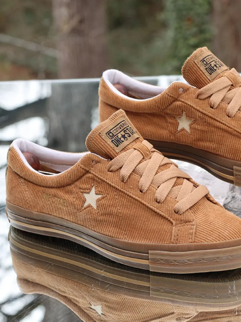 Vintage Converse One Star Brown Corduroy 2006 - Picture 9 of 16